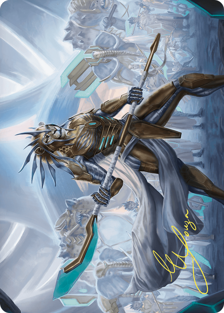 Kemba, Kha Regent Art Card (Gold-Stamped Signature) (ASCMM-002) - Commander Masters Art Series (Borderless) | Grognard Games
