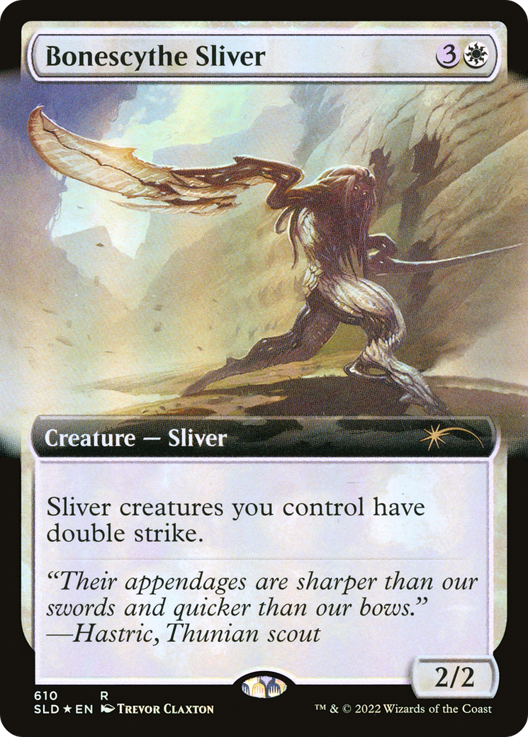 Bonescythe Sliver (Extended Art) [Secret Lair Drop Series] | Grognard Games