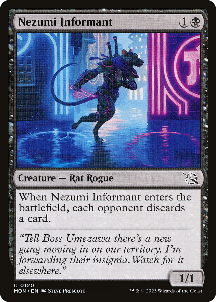 Nezumi Informant [March of the Machine] | Grognard Games