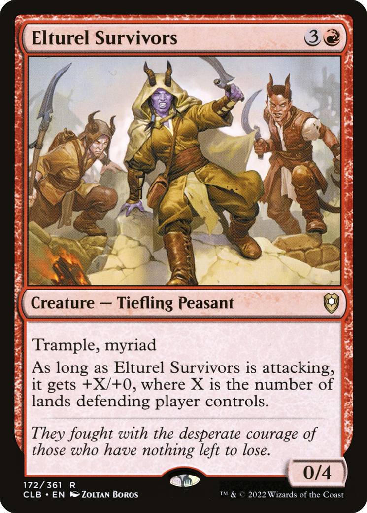 Elturel Survivors [Commander Legends: Battle for Baldur's Gate] | Grognard Games