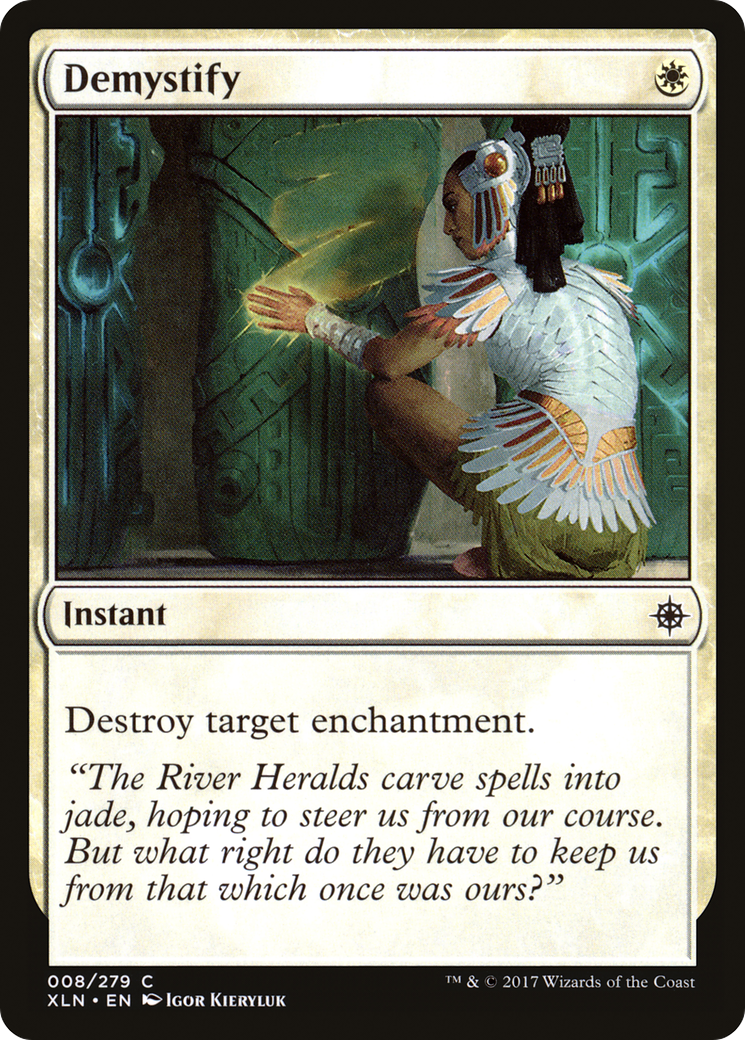 Demystify (XLN-008) - Ixalan Foil | Grognard Games