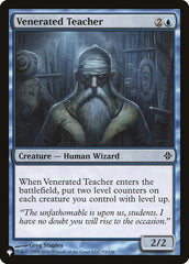 Venerated Teacher [The List] | Grognard Games