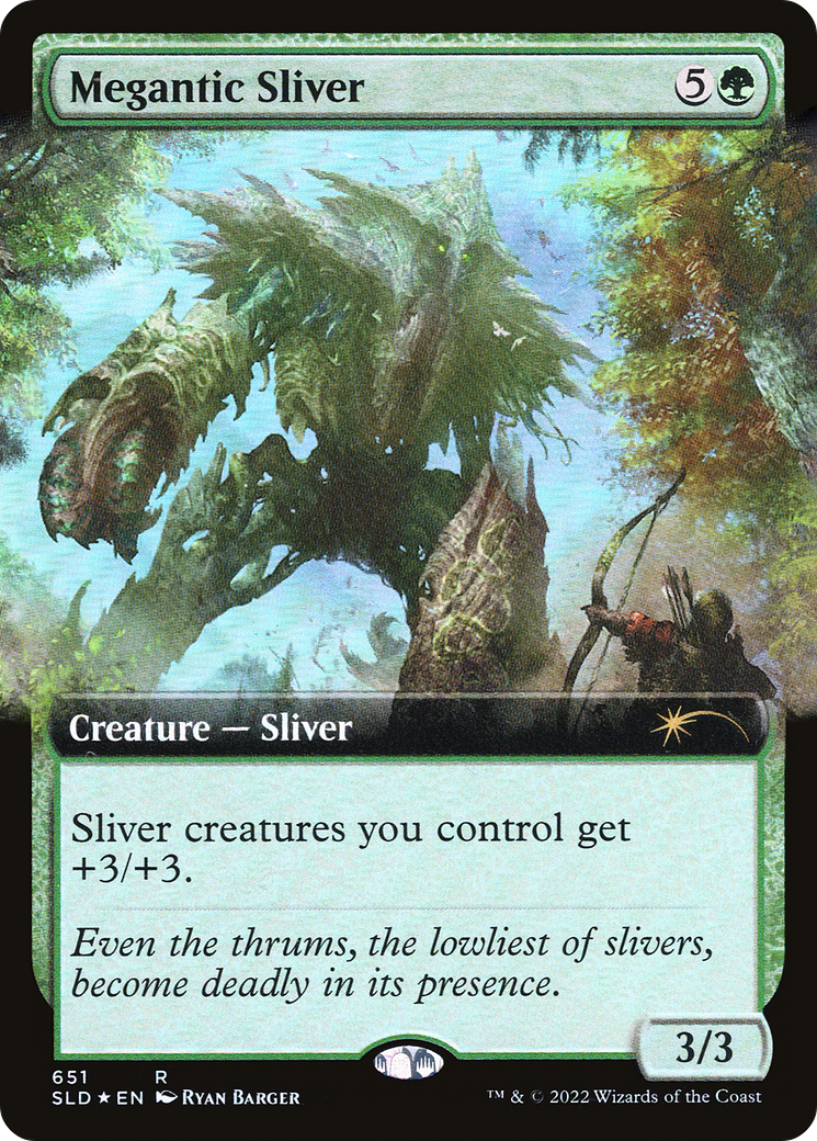 Megantic Sliver (Extended Art) [Secret Lair Drop Promos] | Grognard Games