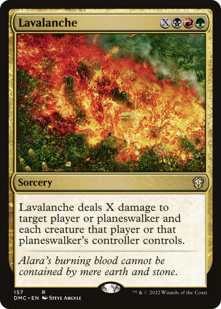 Lavalanche [Dominaria United Commander] | Grognard Games