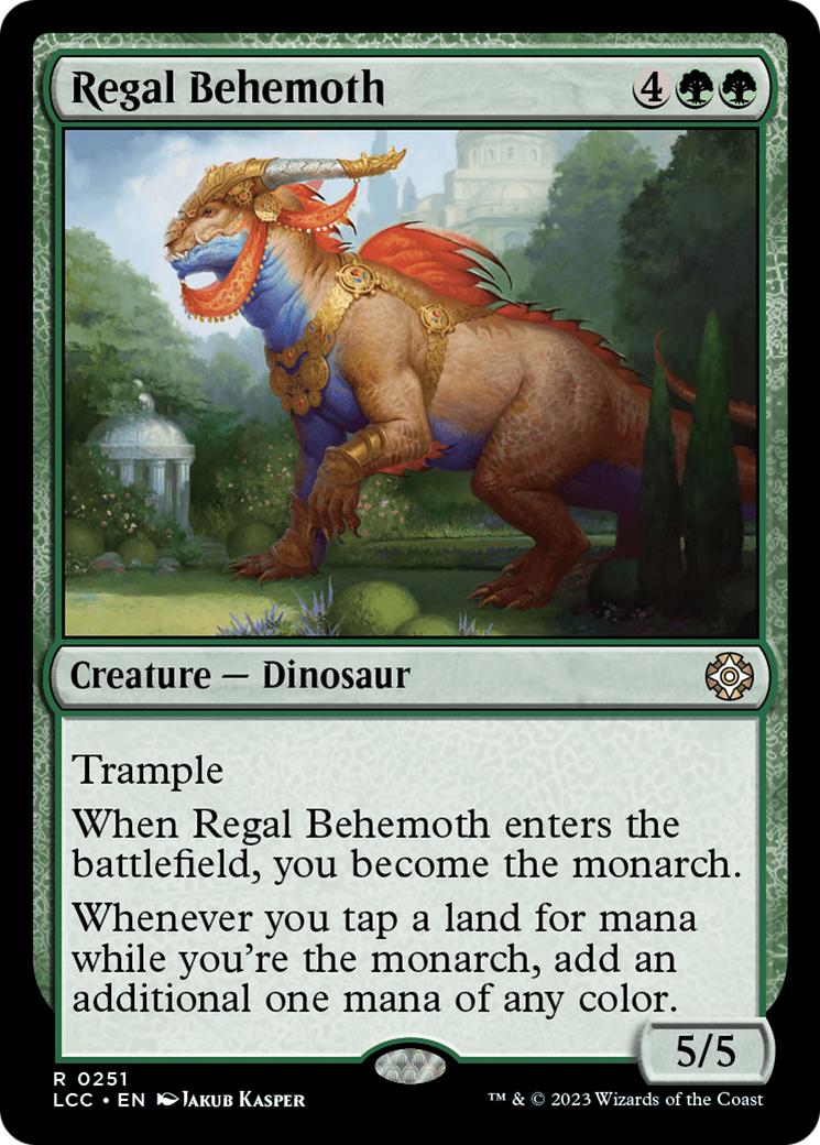 Regal Behemoth [The Lost Caverns of Ixalan Commander] | Grognard Games