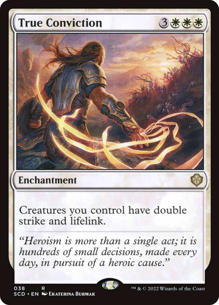 True Conviction [Starter Commander Decks] | Grognard Games