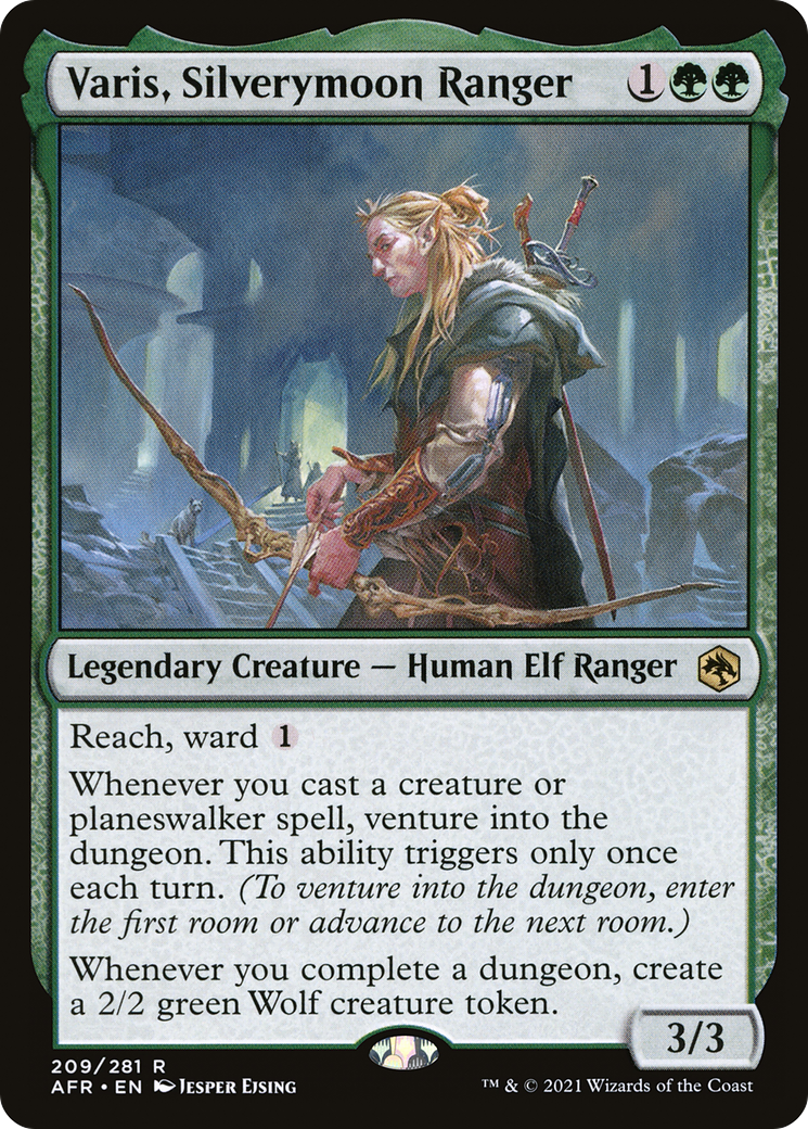 Varis, Silverymoon Ranger [Dungeons & Dragons: Adventures in the Forgotten Realms] | Grognard Games