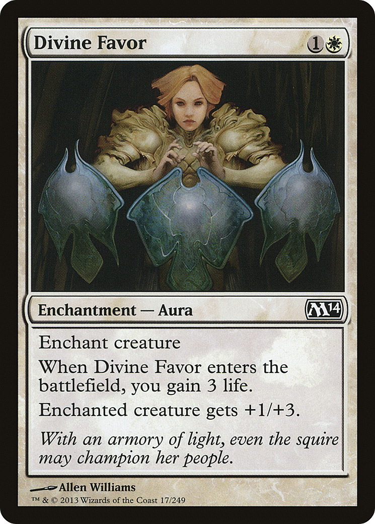 Divine Favor (M14-017) - Magic 2014 | Grognard Games