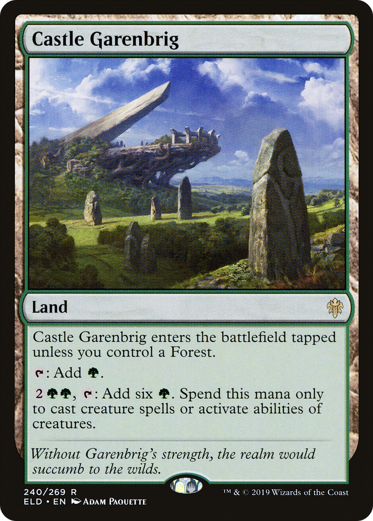 Castle Garenbrig [Throne of Eldraine] | Grognard Games