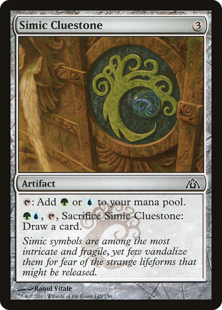 Simic Cluestone (DGM-145) - Dragon's Maze Foil | Grognard Games