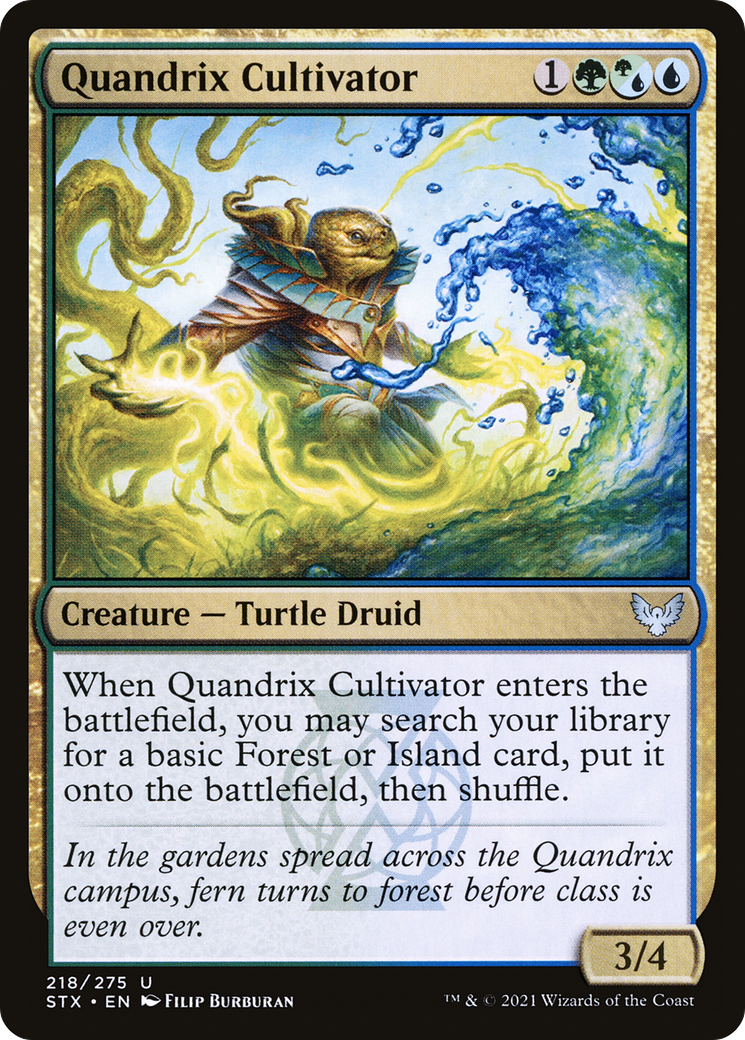 Quandrix Cultivator [Strixhaven: School of Mages] | Grognard Games