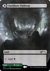 Darkbore Pathway // Slitherbore Pathway (Borderless) [Secret Lair: Ultimate Edition 2] | Grognard Games