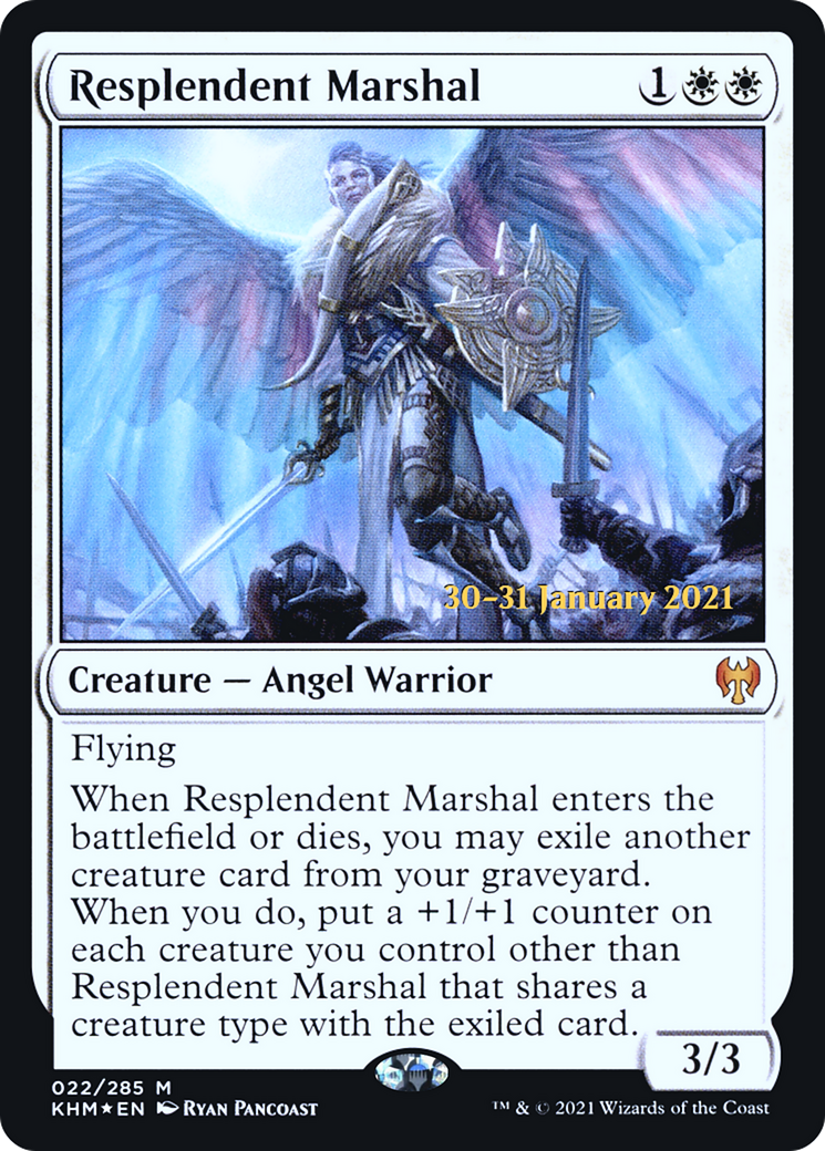 Resplendent Marshal [Kaldheim Prerelease Promos] | Grognard Games