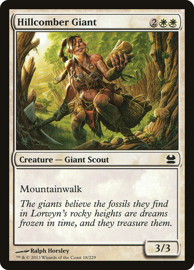 Hillcomber Giant (MMA-018) - Modern Masters | Grognard Games