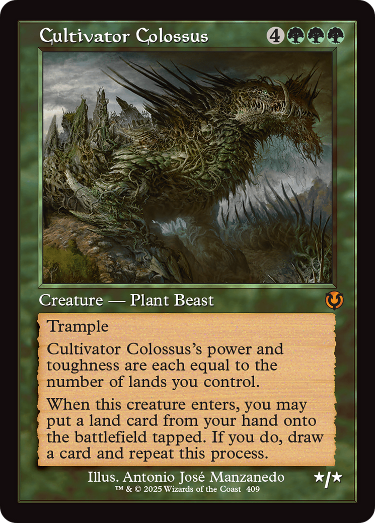 Cultivator Colossus (Retro Frame) [Innistrad Remastered] | Grognard Games