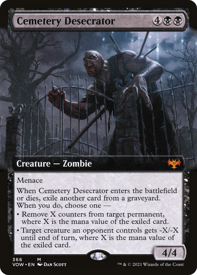 Cemetery Desecrator (Extended) [Innistrad: Crimson Vow] | Grognard Games