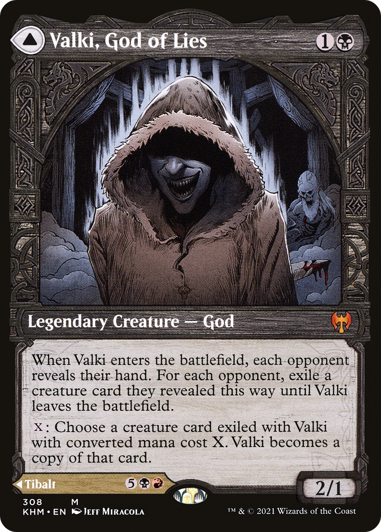 Valki, God of Lies // Tibalt, Cosmic Impostor (Showcase) [Kaldheim] | Grognard Games