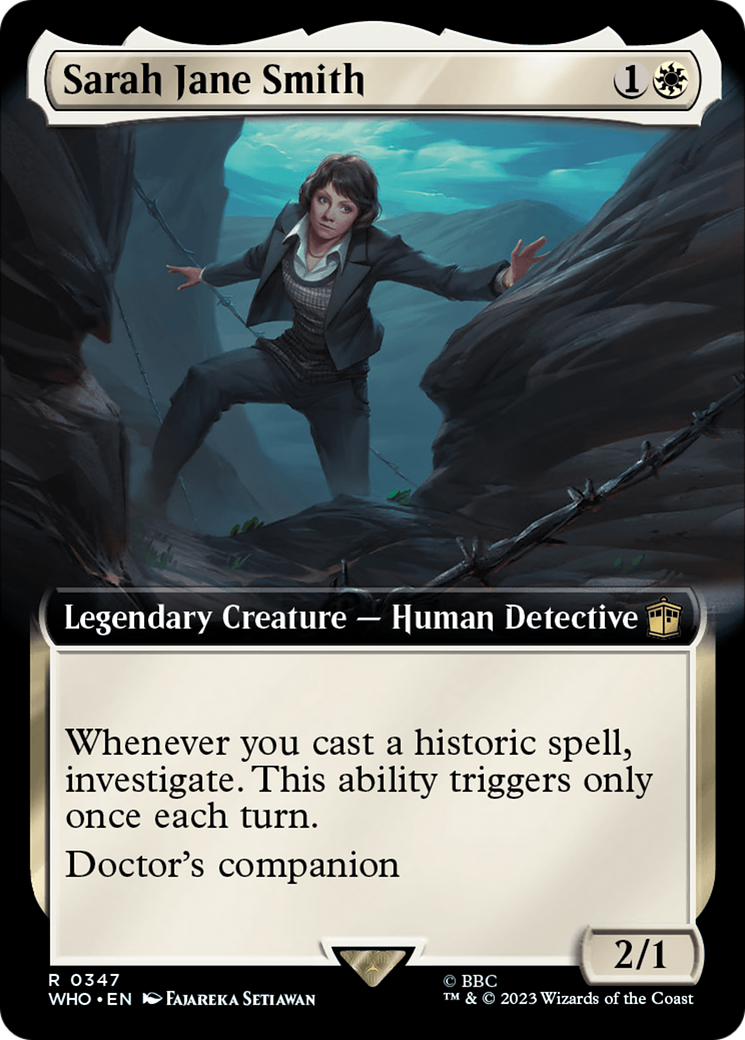 Sarah Jane Smith (Extended Art) [Doctor Who] | Grognard Games