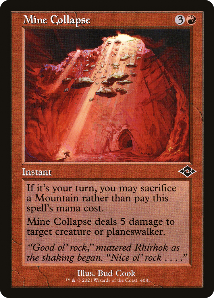 Mine Collapse (Retro) [Modern Horizons 2] | Grognard Games