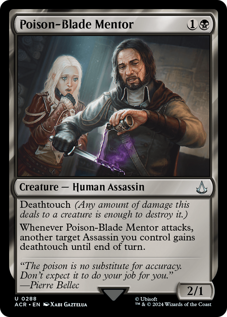 Poison-Blade Mentor [Assassin's Creed] | Grognard Games