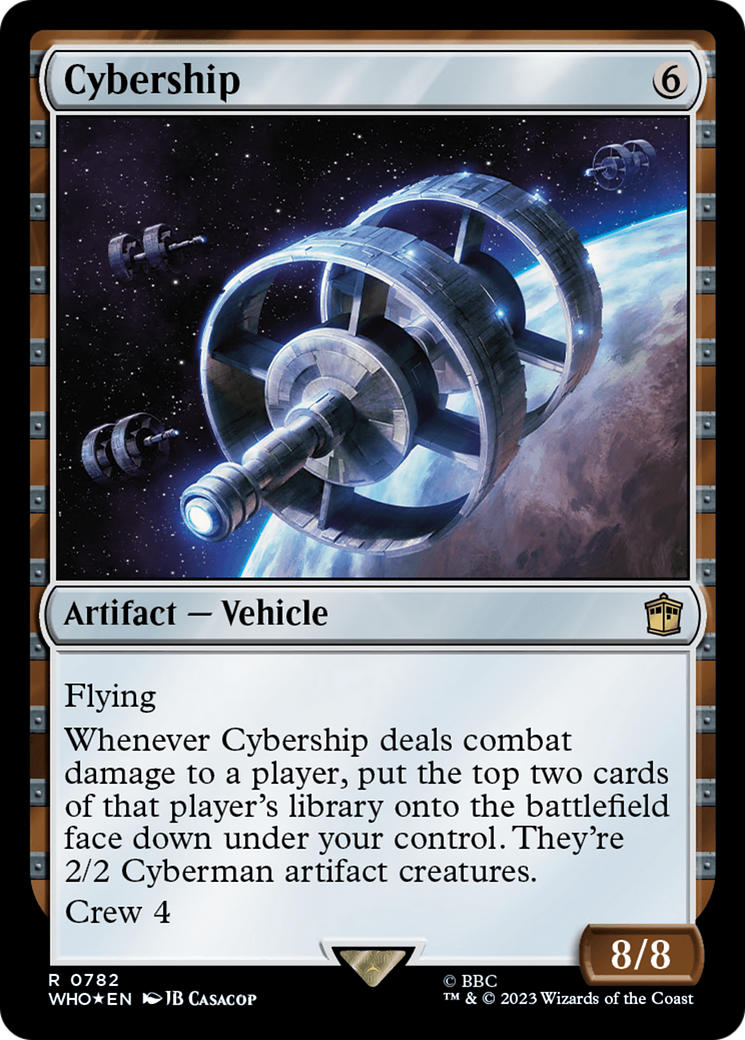 Cybership (Surge Foil) [Doctor Who] | Grognard Games