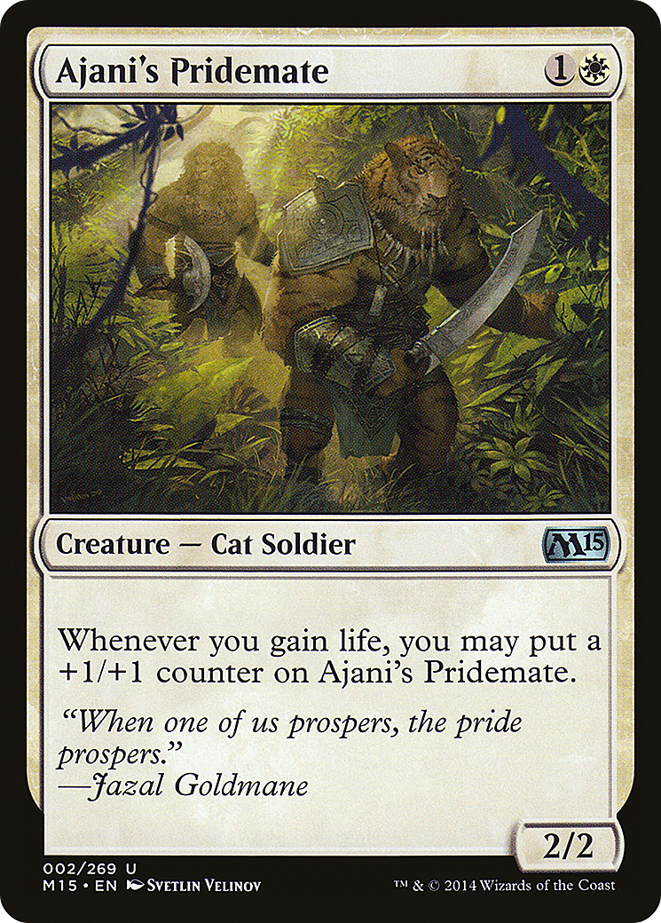 Ajani's Pridemate [Magic 2015] | Grognard Games