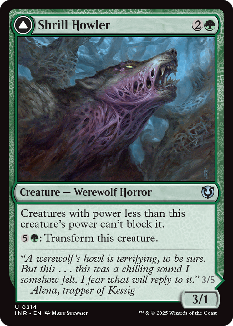 Shrill Howler // Howling Chorus [Innistrad Remastered] | Grognard Games