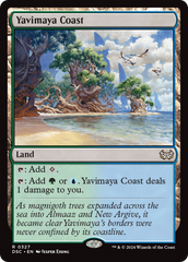 Yavimaya Coast [Duskmourn: House of Horror Commander] | Grognard Games