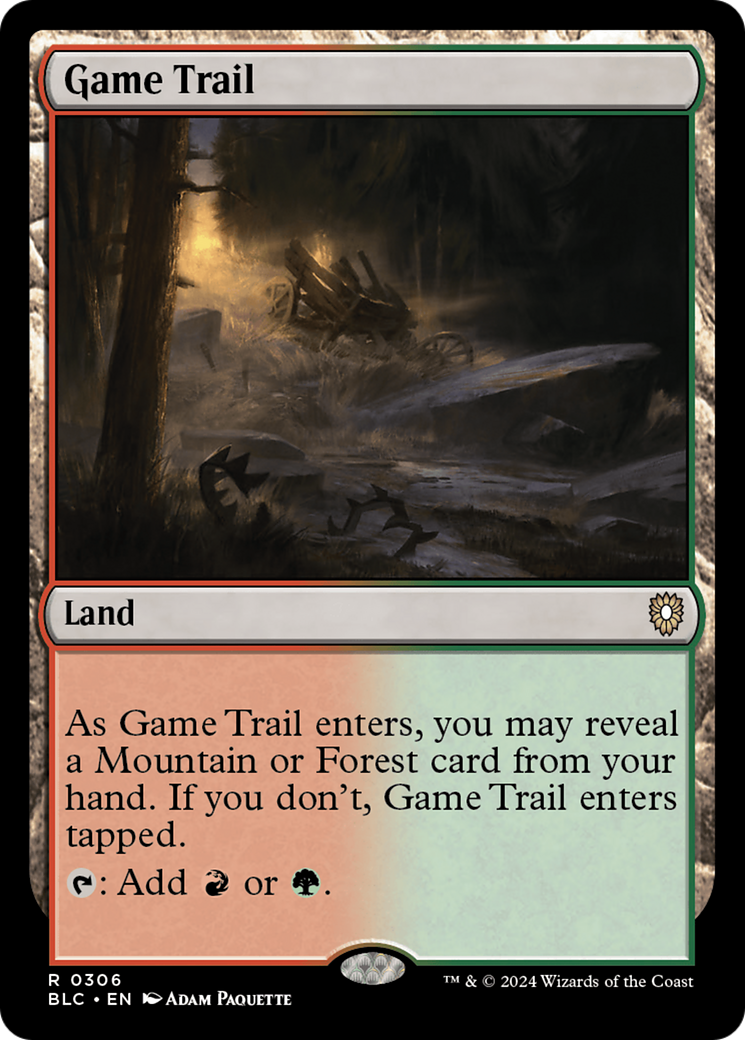 Game Trail [Bloomburrow Commander] | Grognard Games