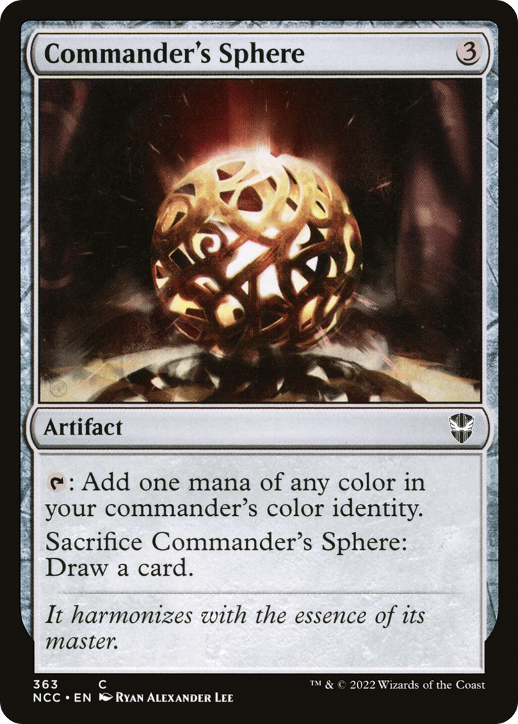 Commander's Sphere [Streets of New Capenna Commander] | Grognard Games