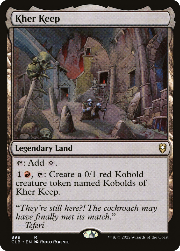 Kher Keep [Commander Legends: Battle for Baldur's Gate] | Grognard Games