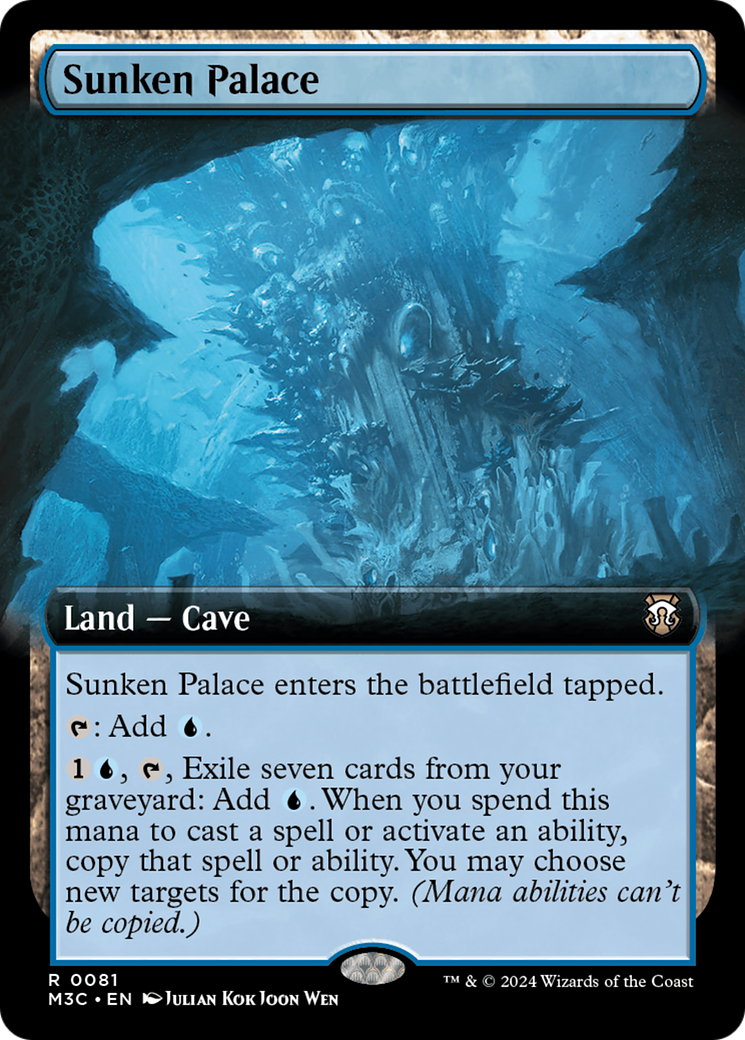 Sunken Palace (Extended Art) [Modern Horizons 3 Commander] | Grognard Games