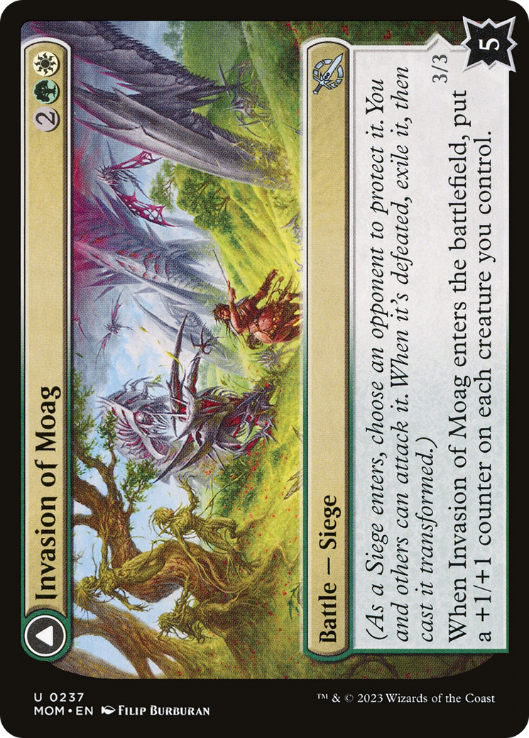 Invasion of Moag // Bloomweaver Dryads [March of the Machine] | Grognard Games