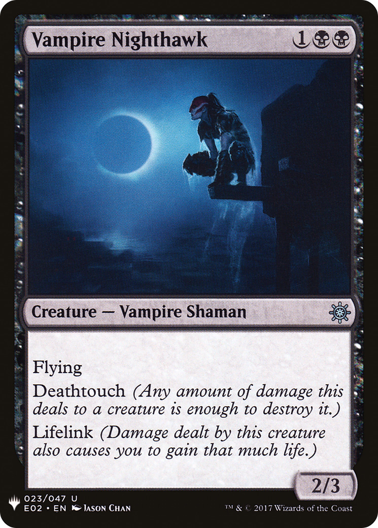 Vampire Nighthawk [Mystery Booster] | Grognard Games