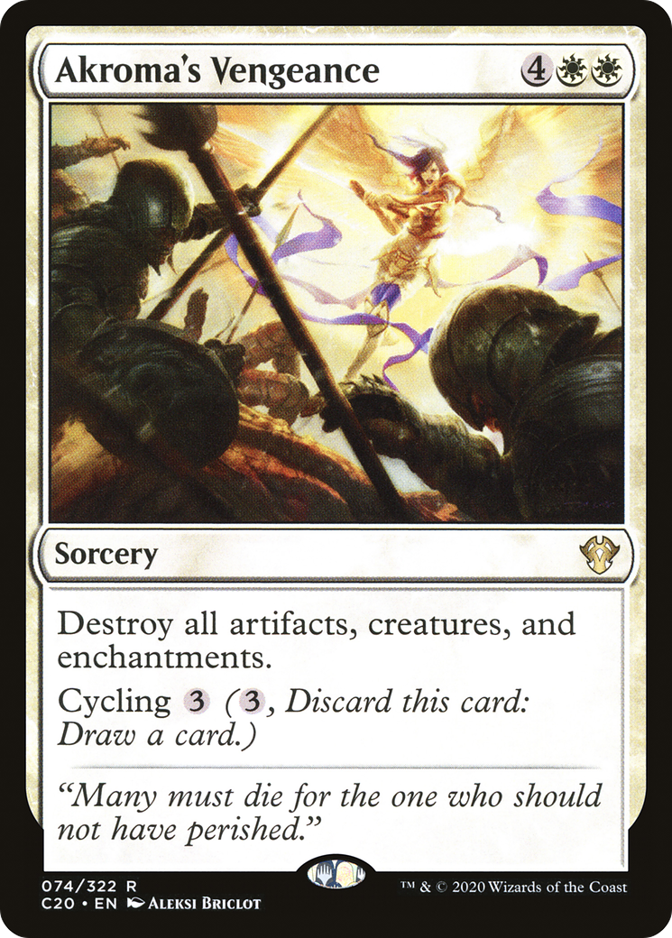 Akroma's Vengeance [Commander 2020] | Grognard Games