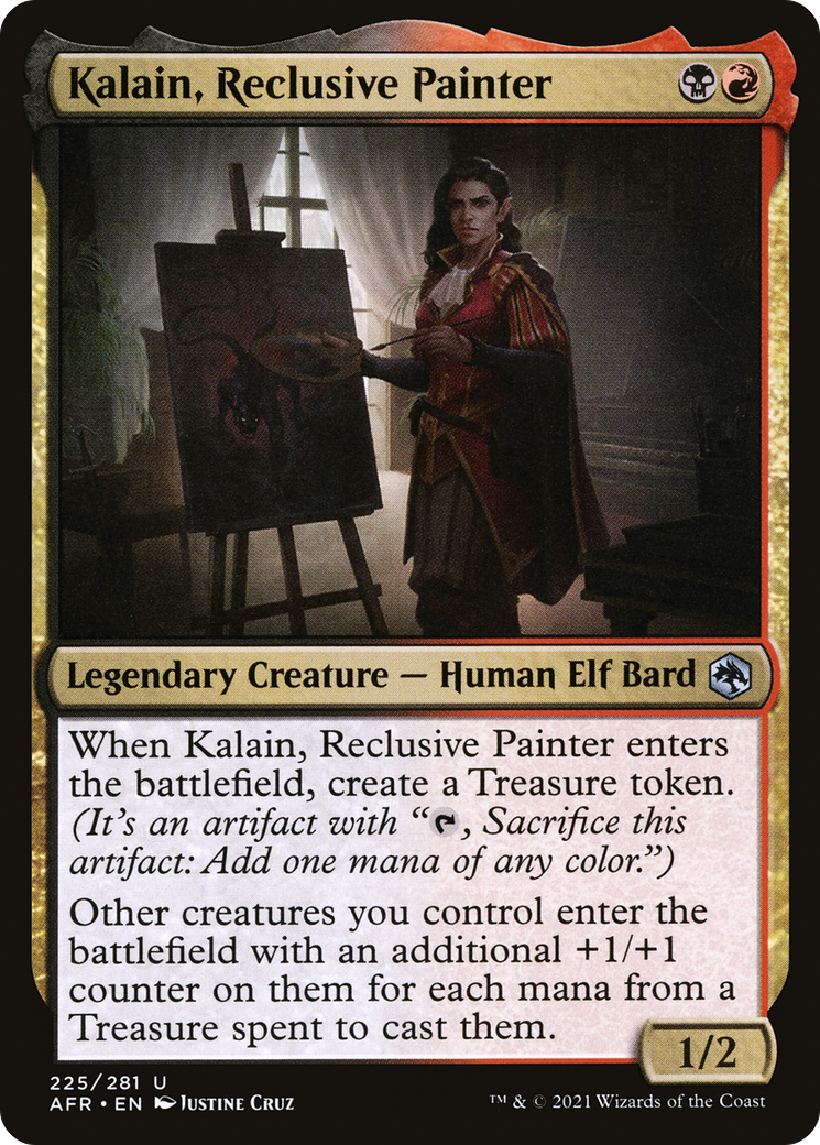 Kalain, Reclusive Painter [Dungeons & Dragons: Adventures in the Forgotten Realms] | Grognard Games