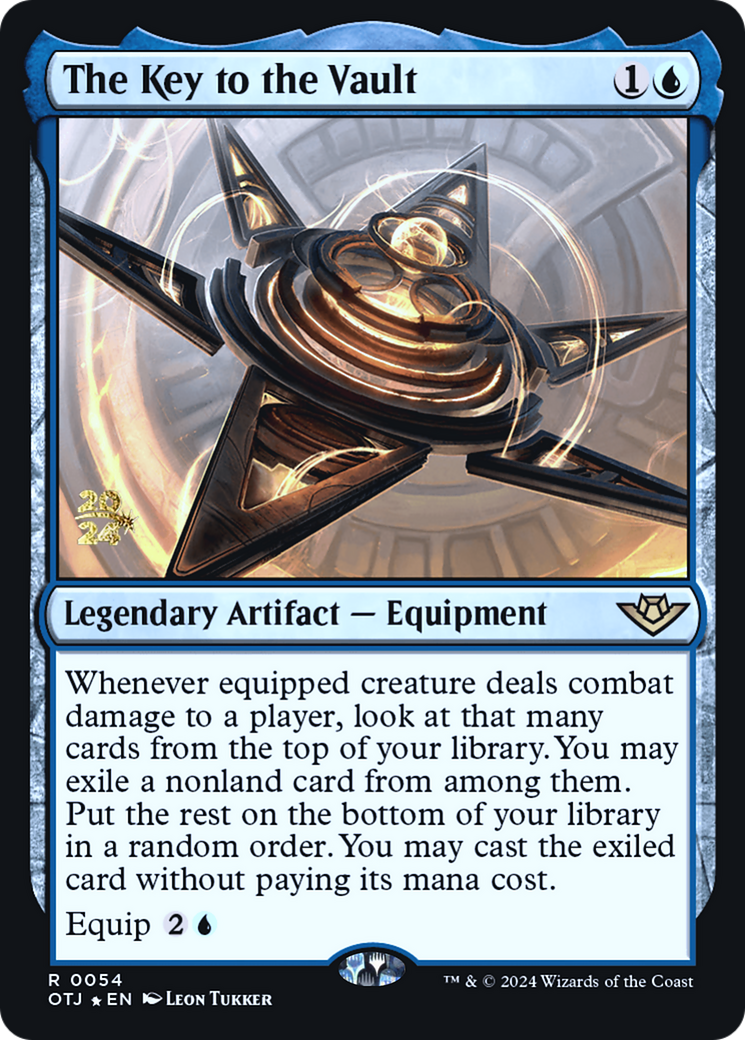 The Key to the Vault [Outlaws of Thunder Junction Prerelease Promos] | Grognard Games