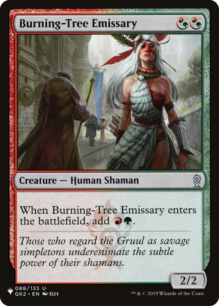 Burning-Tree Emissary [The List] | Grognard Games