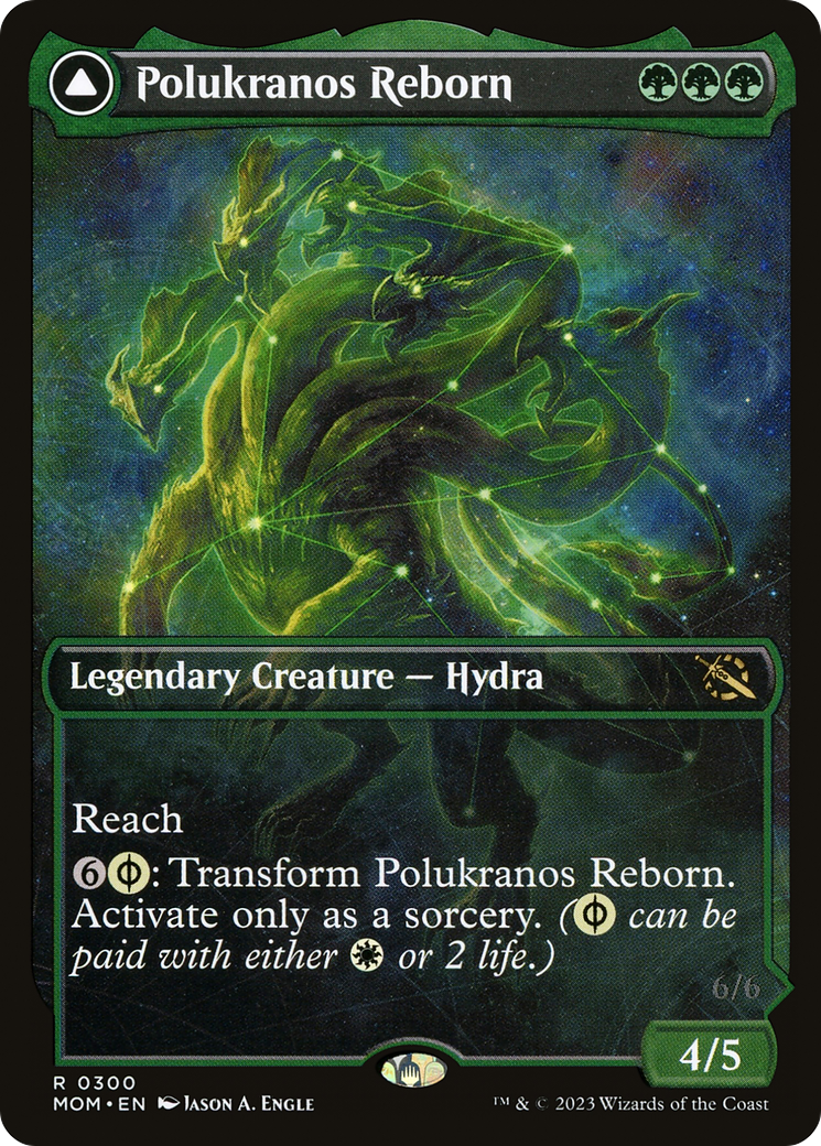 Polukranos Reborn // Polukranos, Engine of Ruin (Showcase Planar Booster Fun) [March of the Machine] | Grognard Games