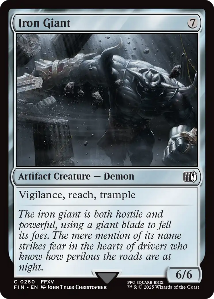 Iron Giant (FIN-260) - FINAL FANTASY Foil | Grognard Games