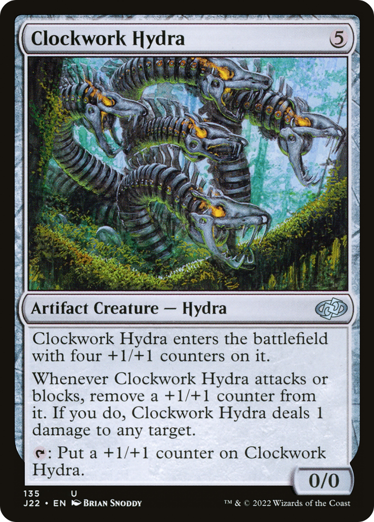 Clockwork Hydra [Jumpstart 2022] | Grognard Games