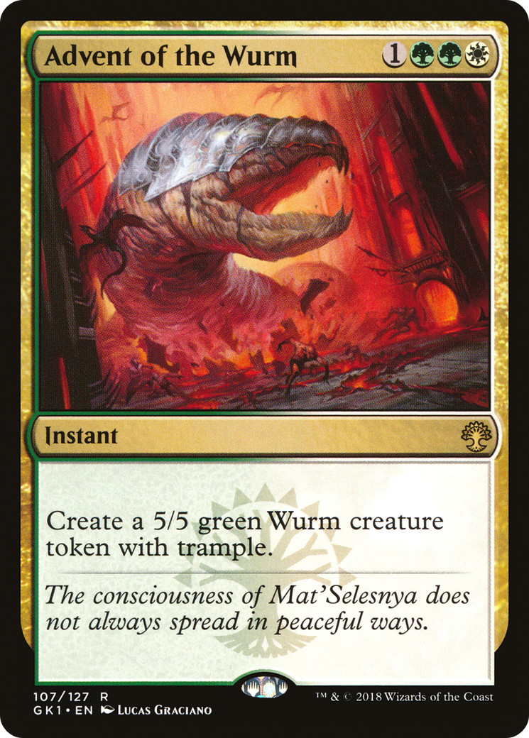 Advent of the Wurm [Guilds of Ravnica Guild Kit] | Grognard Games