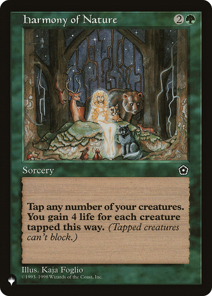 Harmony of Nature [The List] | Grognard Games