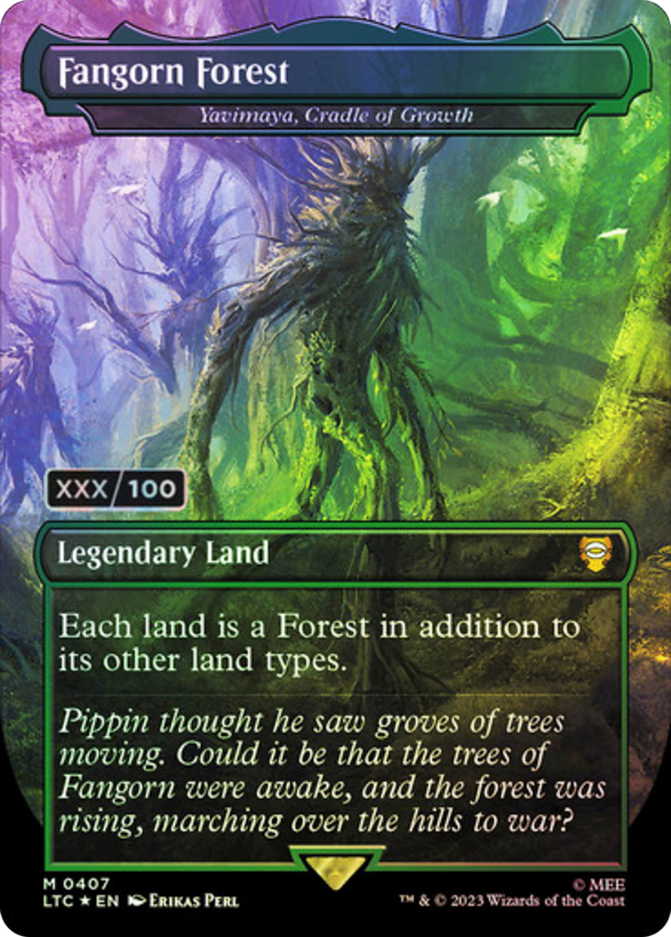 Fangorn Forest - Yavimaya, Cradle of Growth (Serialized) [The Lord of the Rings: Tales of Middle-Earth Commander] | Grognard Games