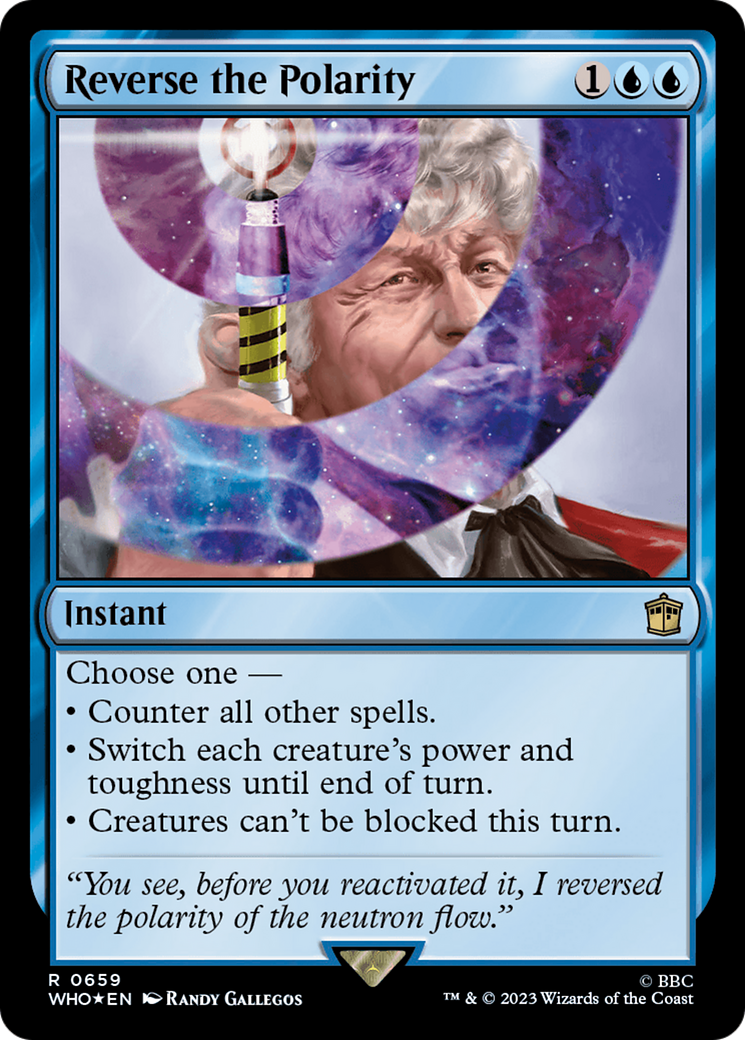 Reverse the Polarity (Surge Foil) [Doctor Who] | Grognard Games