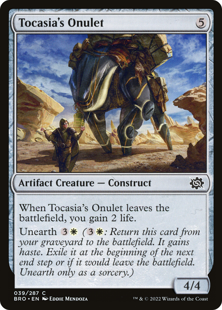 Tocasia's Onulet [The Brothers' War] | Grognard Games
