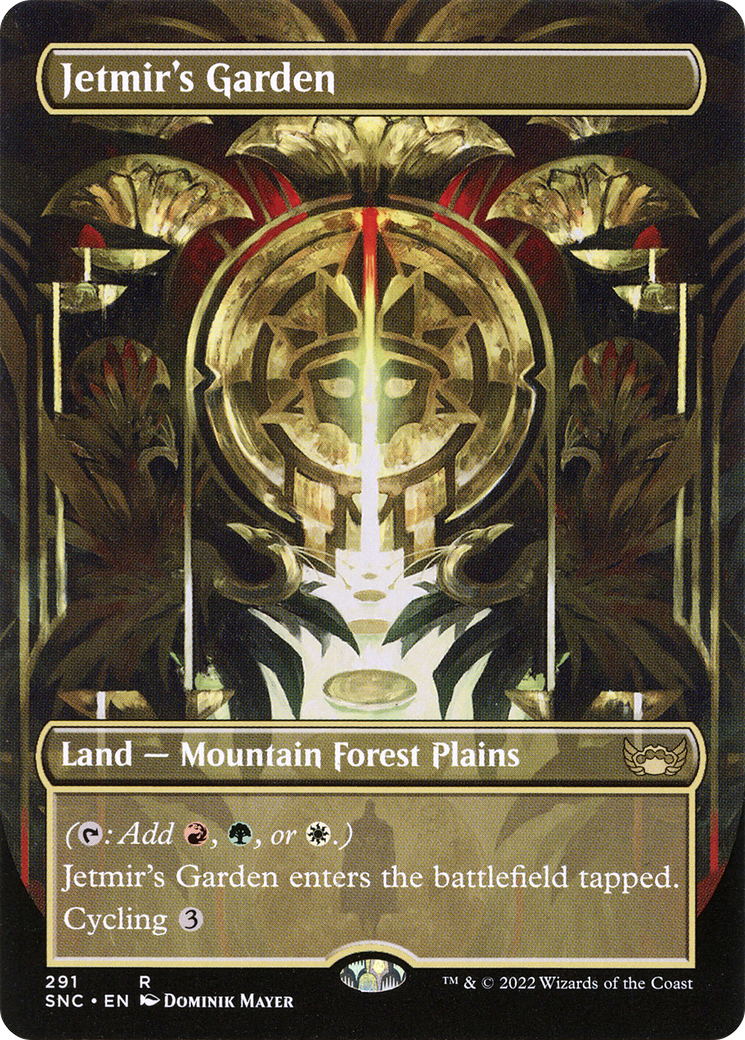 Jetmir's Garden (Borderless Alternate Art) [Streets of New Capenna] | Grognard Games