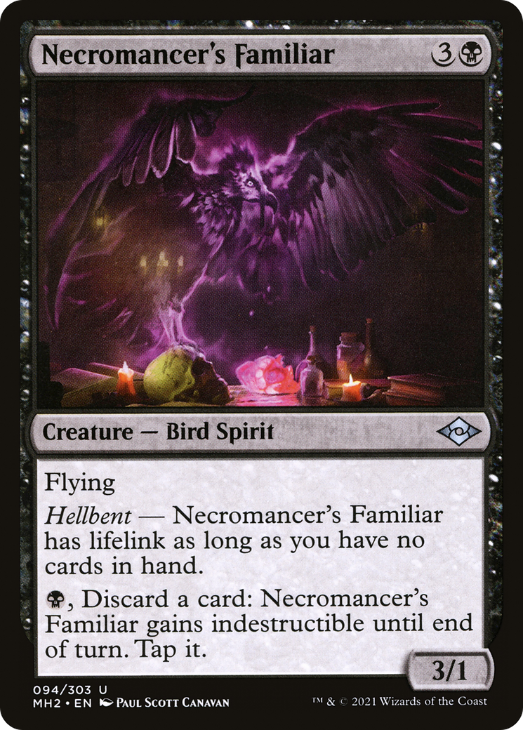 Necromancer's Familiar [Modern Horizons 2] | Grognard Games