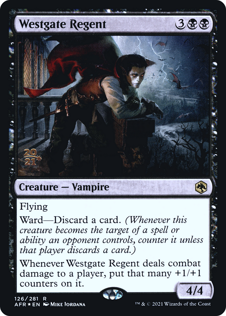 Westgate Regent [Dungeons & Dragons: Adventures in the Forgotten Realms Prerelease Promos] | Grognard Games