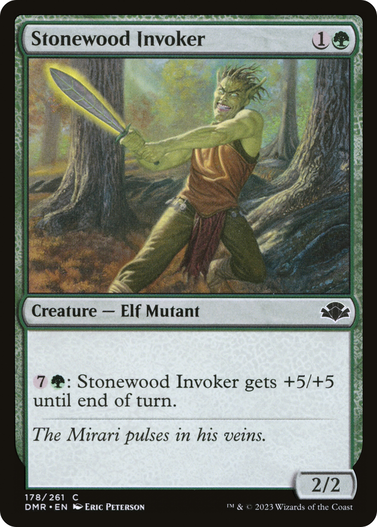 Stonewood Invoker [Dominaria Remastered] | Grognard Games